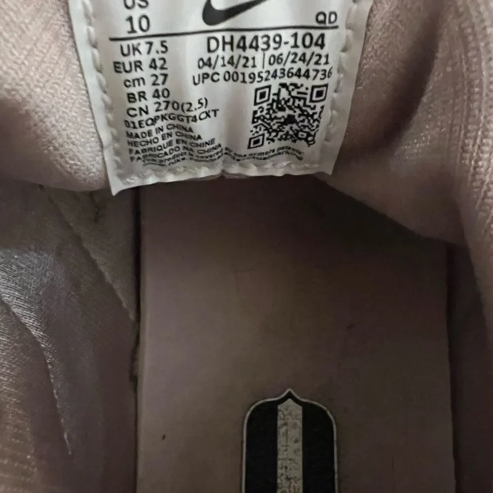 Nike Women's Air Huarache Shoes Sneakers Sail/Light Bone DH4439-104 US 10